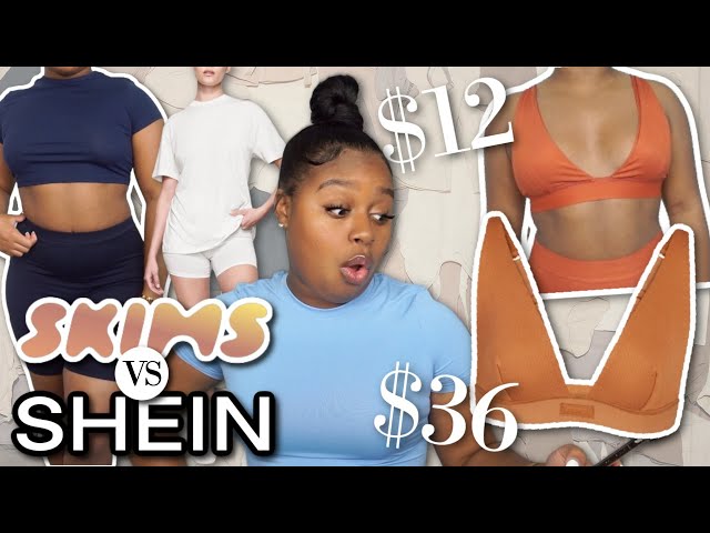 $10 SKIMS?! BADDIE ON A BUDGET SKIMS DUPES! SHEIN LOUNGEWEAR TRY ON HAUL! 