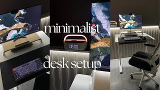 Minimalist Desk Setup