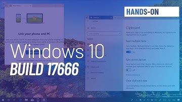 Windows 10 build 17666: Cloud Clipboard, dark File Explorer, Fluent Design, more