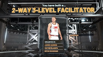 THIS IS THE BEST BUILD IN NBA2K20! 2-WAY 3-LEVEL FACILITATOR