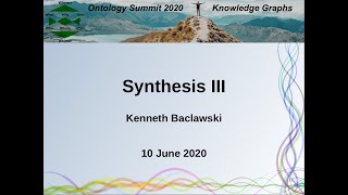Ontology Summit 2020: Knowledge Graphs Synthesis Session III