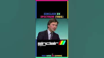 Sinclair ZX Spectrum in 1986.