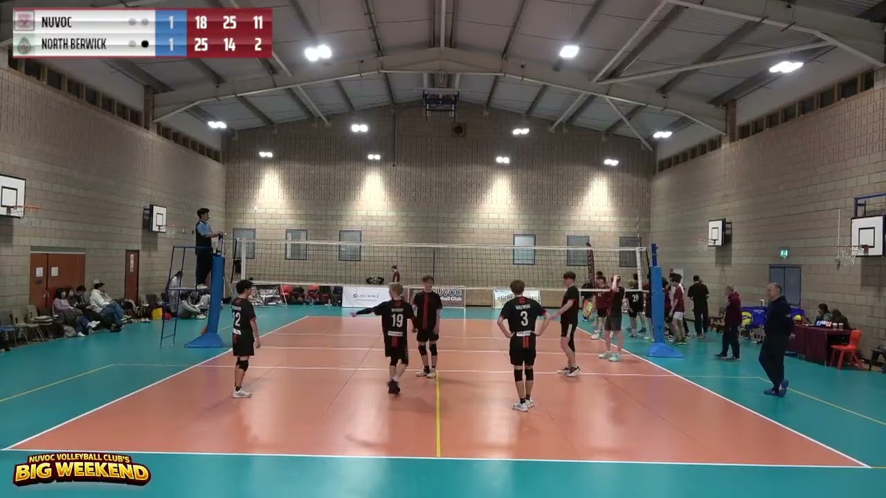 NUVOC U18 Boys vs North Berwick | Allan Smith Memorial Trophy