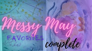 Messy May  favorites complete #getmessymay #100dayproject #watercolor