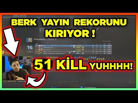 OHAA 😱 BERK RIP TEPE 51 VURUYOR! CSGO REKABETÇİ