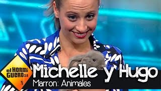Michelle Jenner se muere de amor con los animales de Marron  El Hormiguero 3.0