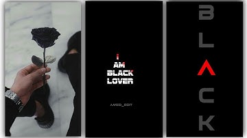 Black lover status🤘attitude status🤘Black status🤘 WhatsApp status🤘2023 status⭐ new Black lover status