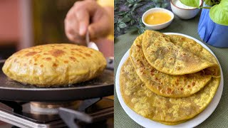 Puran Poli Recipe | Maharashtrian Pooran Poli | Traditional sweet Pooran poli | Flavours Of Food screenshot 5