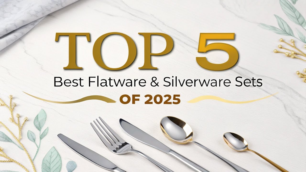 **Top 6 Best Flatware & Silverware Sets of 2025 | Elegant Dining Essentials for Every Home**