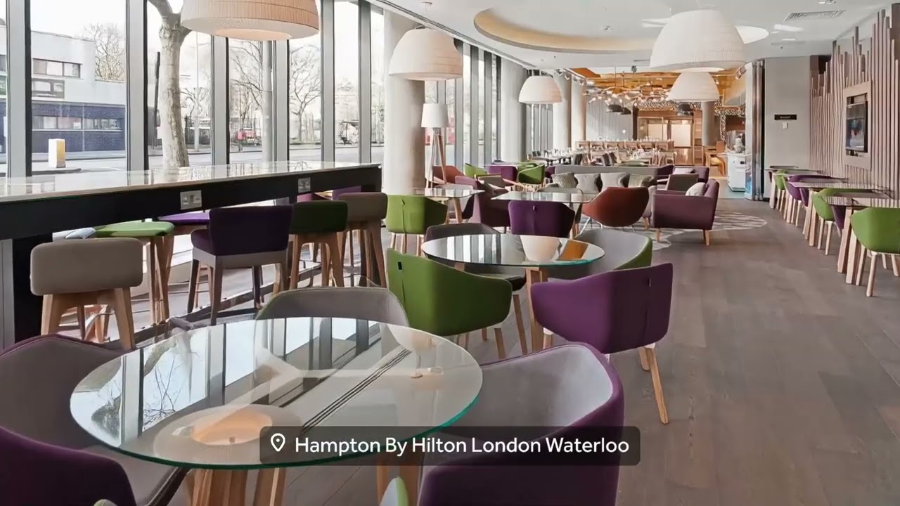Enjoy a comfortable, modern stay at Hampton by Hilton London Waterloo, ideally located for South Bank attractions and easy connections across the city.