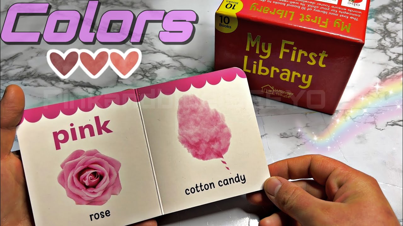 My first book of Colors Colors Book Reading YouTube