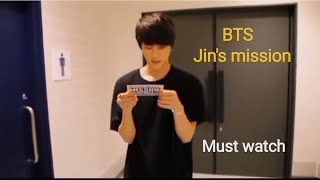 BTS Jin's mission to hug other members