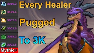 I Pugged Every Healer To 3K