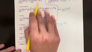 Finding limits analytically 