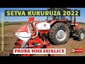 SETVA KUKURUZA 2022 : PROBA HMS SEJALICE-DETALJAN PREGLED ; MAIZE SOWING 2022: HMS SEEDER TEST