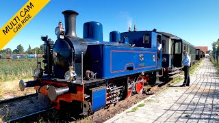 Picturesque Dutch Zeeland: cab ride: Goes - Hoedekenskerke SGB Stoomtrein Goes-Borsele7/8/2022