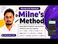 Milne’s Predictor and Corrector Method | Solve (y² + 1)dy − x²dx = 0 at x = 1 | VTU