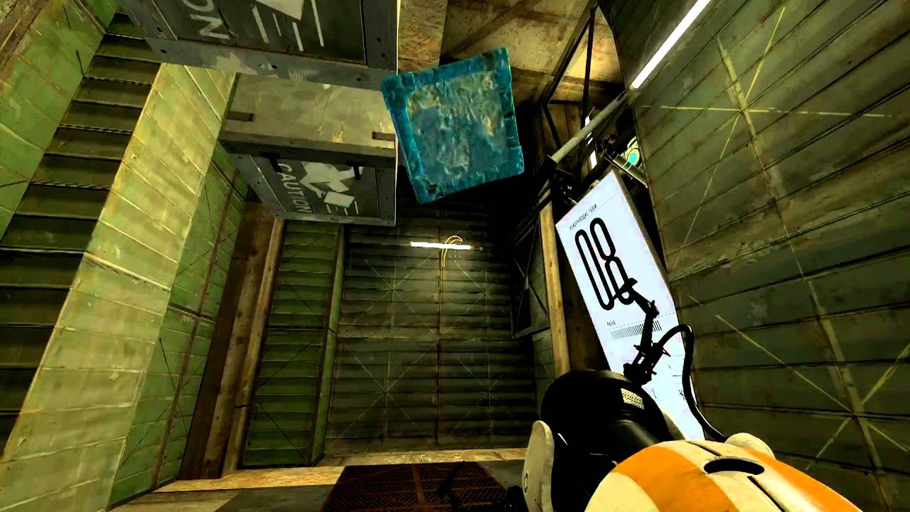Portal 2 Jumping Cube