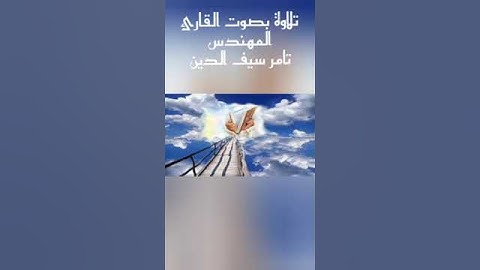 لو يعلم الذين كفروا حين لا يكفون عن وجوههم النار...تلاوة مؤثرة بصوت القارئ المهندس تامر سيف الدين