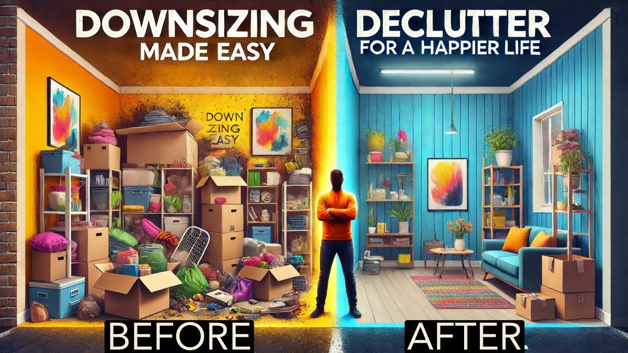 5 Essential Tips for Stress Free Decluttering & Downsizing – Minimalist Living