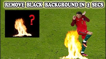 How To Remove Black Background From Stock Footage In After Effects In Less then 5 secs..