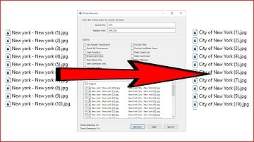 How to Rename Multiple Files at Once Using the Windows Power Toys Power Rename Utility