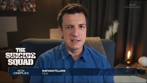 Nathan Fillion on The Suicide Squad being the most epic feature | Cineplex