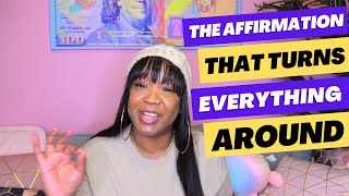 how to manifest money during hard times using affirmations