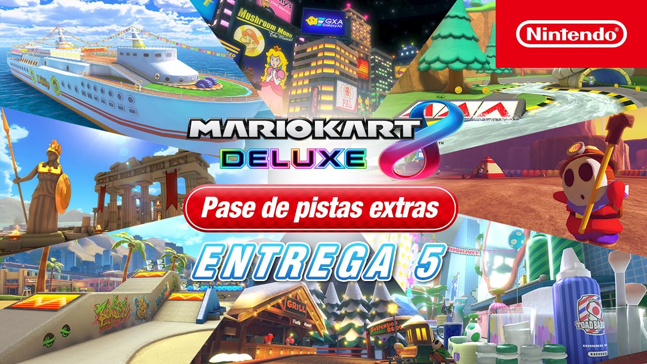 Mario Kart 8 Deluxe recibe pistas y personajes de la quinta entrega del DLC  el 12 de julio - Vandal