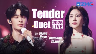 Wang Heye & Diamond Zhang bring stage magic 💔 2025 LIVE duet hits every heart!