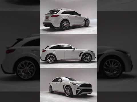 Bodykit Infiniti Draco For White Infiniti Qx70 S51 From Scl Global Concept