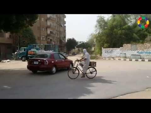 ارتباك مروري بنجع حمادي عقب اغلاق طريق نجع حمادي  قنا