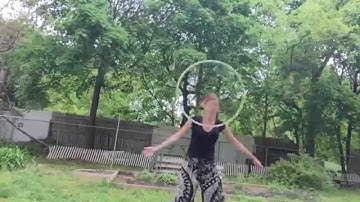 Chest roll to neck toss hoop tutorial