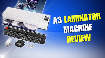 Moeiteloos lamineren thuis! Review van de A3-lamineermachine: 9-in-1 thermische lamineermachine