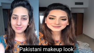Pakistani Makeup Lookpakistanimakeupvideotrendingviralvideo@Z.A makeup video