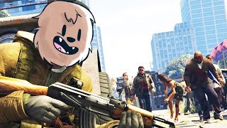 SURVIVOR HORDE MODE - GTA 5 ONLINE FUNNY MOMENTS