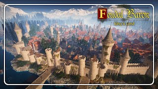NUEVO City Builder MEDIEVAL - FEUDAL BARON KING'S LAND Gameplay Español
