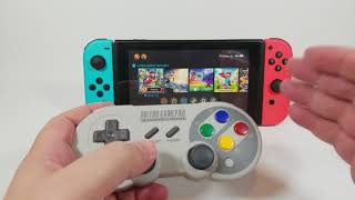 8Bitdo Sf30 Pro Review - Bluetooth Snes Controller That Works On Switch Pc Raspi