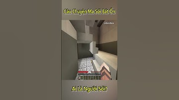 Câu Chuyện Ma Sói Bất Ổn Của Anh Đen Xì Xì Trong Minecraft 😱 - Tập 25 #shorts