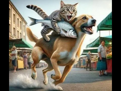 😺 Неуловимые мстители! 🐕 Смешное видео с собаками, кошками и котятами! 😸