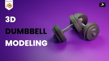 How to make dumbbell in blender