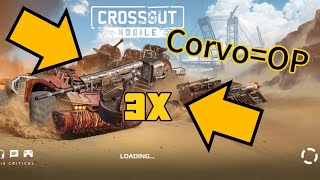 Crossout Mobile Corvo nagyon OP, ha nem szedik le 😅