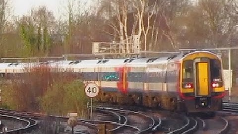 Fast trains at Wimbledon Station