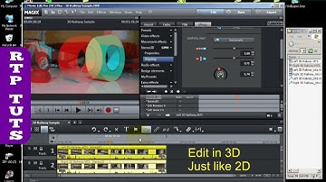 Magix Movie Edit Pro 2013 Making Stereo 3d Movies for YouTube or WWW Tutorial.