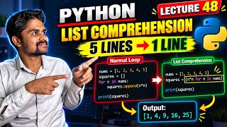 🐍 Python List Comprehension: Replace Loops with One Line ⚡