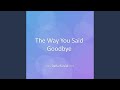 The Way You Said Goodbye mp3