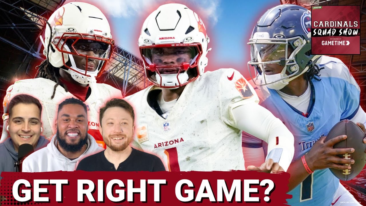 CARDINALS SQUAD SHOW: Kyler Murray & Marvin Harrison Jr Must Get Back On Track To Beat the Titans!