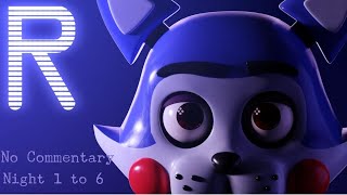 Five Nights At Candy's Remastered Playthrough (Night 1-6) (No Commentary and No Death)