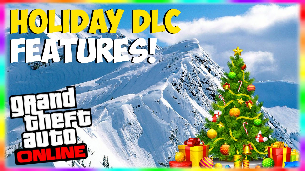 GTA 5 Holiday DLC NEW Holiday DLC Features! XMAS Clothes, Snow