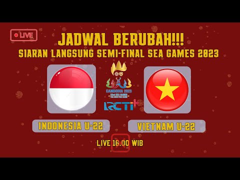 🔴SIARAN LANGSUNG INDONESIA VS VIETNAM - JADWAL SEMIFINAL SEA GAMES 2023 &amp; CARA NONTON